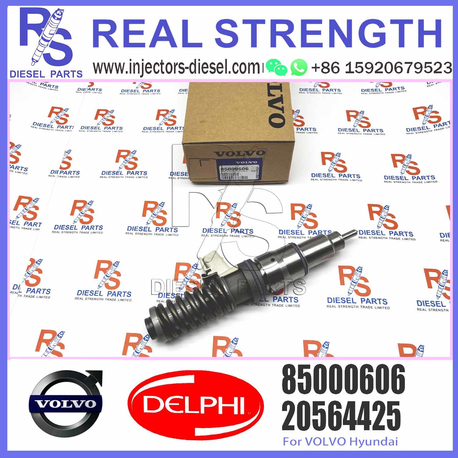 、Diesel Fuel Injector 20564425 BEBE4D10001 BEBE4D29001 BEBE4D40001 85000606 for V-O-L-V D12 3989 EURO 4