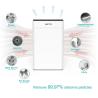 Buy cheap 40m2 Pm2.5 Smoke Activated Charcoal Air Purifier ROHS from wholesalers