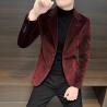 Buy cheap Customized Logo Printing Chenille Men's Winter Double-Breasted Suit Jacket Business from wholesalers