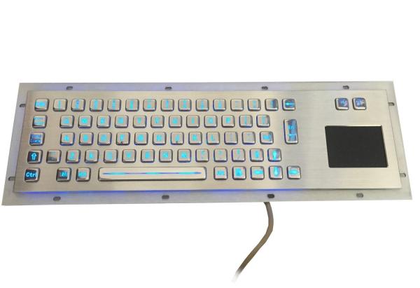 Buy cheap Illuminated USB Medical Grade Keyboard , Industrial Touch Screen Keyboard from wholesalers