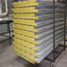 Buy cheap fireproof corrugated glass wool container house sandwich wall panel 1150-50-0.376mm from wholesalers