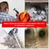 Buy cheap 12 Feet Flexible Dryer Vent Brush Cleaning Kit 0.6KG 9 Rods and 1 Brush Head from wholesalers