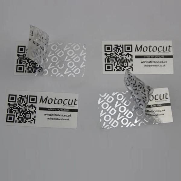 Buy cheap Customized Color Size Tamper Proof Stickers Anti Fake Label For Brand Protection, from wholesalers