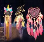 Small Night Light Modern Girl Stlye Dream Catcher