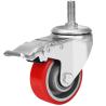 Buy cheap Heavy Duty PU Caster Wheel for Sewing Machine Load 100kg/110kg/130kg Ball Bearing from wholesalers