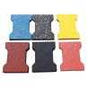 Buy cheap Colorful Horse Stable Floors Eco Friendly Recycled Dog Bone Horse Rubber Brick Pavers from wholesalers
