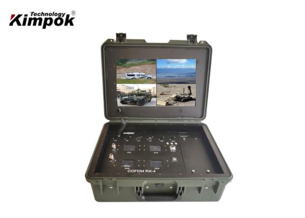 Buy cheap Vehicle Mounted COFDM Video Link Receiver RS232/RS485 4CH Surveillance VRx from wholesalers