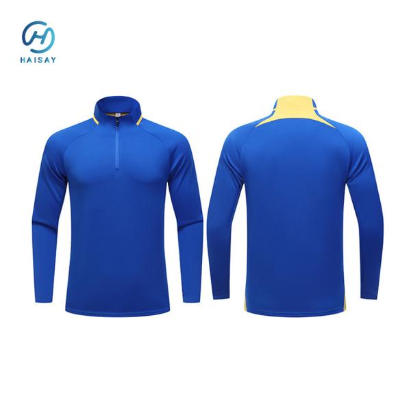Buy cheap Personalized Soccer Jersey with Team Logo Custom Football Shirt in Purple or White Comfortable Stylish from wholesalers