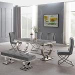 180cm Luxury Marble Dining Table