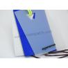 Buy cheap Translucent Embossed PVC Hang Tags Custom Clothing Hang Tags from wholesalers