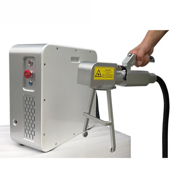 Buy cheap Portable 100KHz 300watt Handheld Laser Cleaning Machine Residue Free from wholesalers