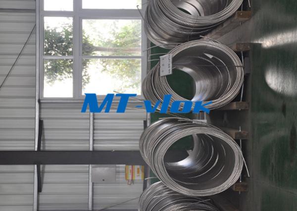 Buy cheap ASTM A213 / A269 S30400 / S31600 Stainless Steel Coiled Tubing / Stainless Steel Coil Pipe from wholesalers