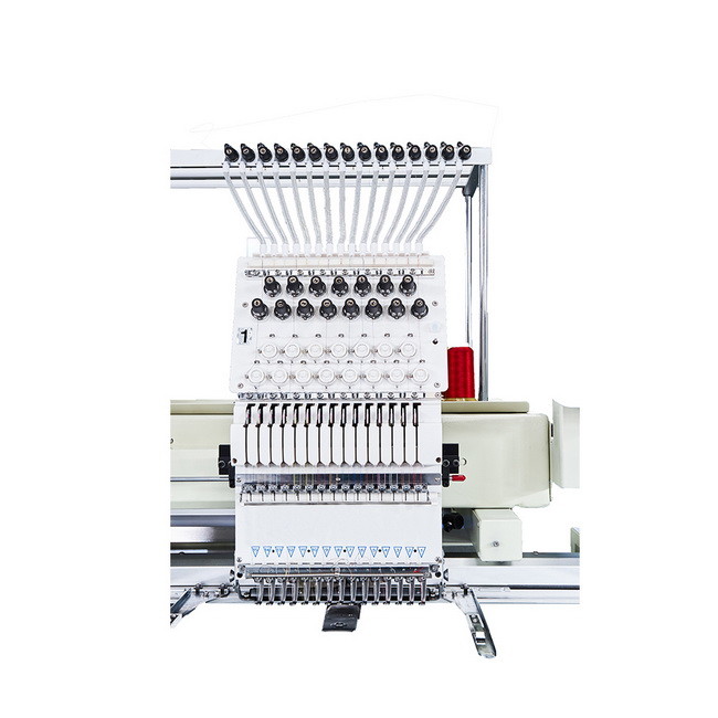 1200 Rpm Maximum Speed 2 Head Embroidery Machine Emb. Area 500 X 450mm