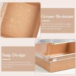 Convenient Takeaway Bento Box for Fast Food Restaurants Made of Food Grade Kraft