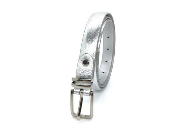 Buy cheap Silver Color Women's Fashion Leather Belts With Metal Buckle / Casual Jean Belt from wholesalers
