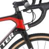 Buy cheap R8.7KG ETROSPEC 22S Carbon Fibre Gravel Bike Red 700x40C Tire For Men from wholesalers