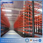 Double Side Arm Heavy Duty Cantilever Warehouse Racking For Bulky Materials
