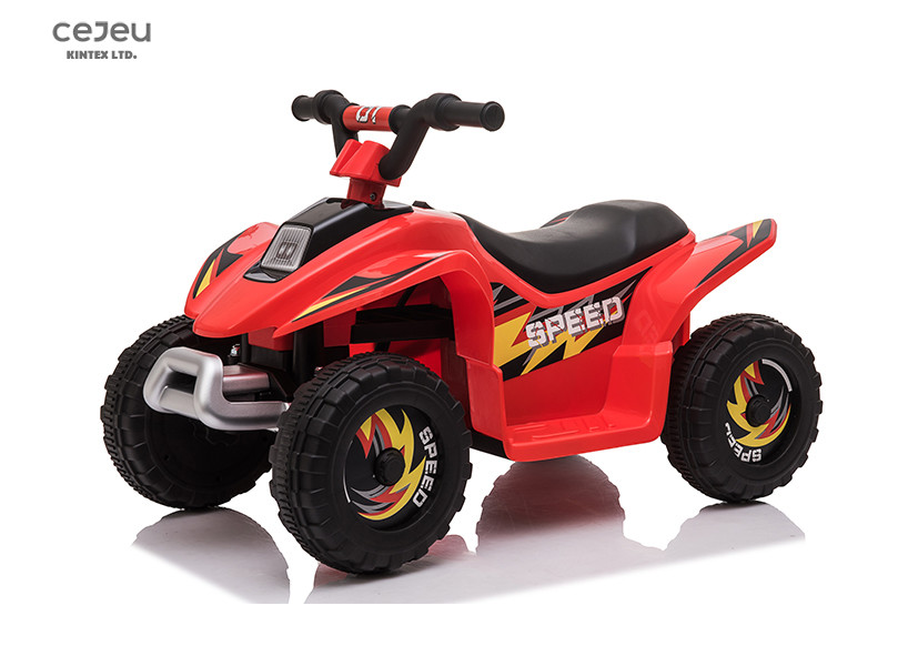 Plastic CPSIA 6v Ride On Quad 5KM/HR For 4 Year Olds US Standard