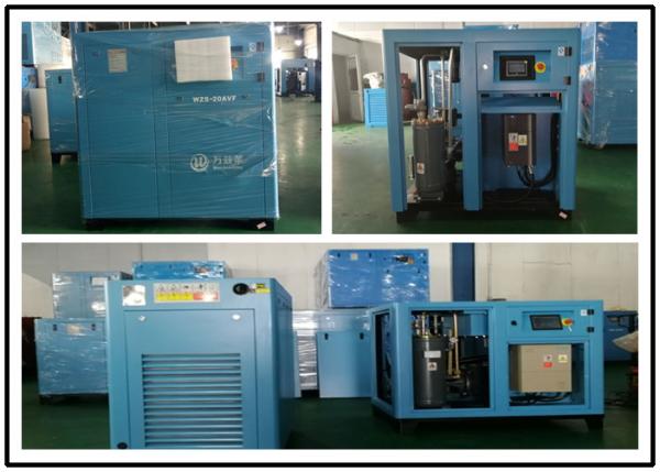 Buy cheap 15KW PM VSD Screw Type Air Compressor , Oil Injected Screw Compressor from wholesalers