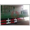 Buy cheap Double Tyre Container Transport Trailer Heavy Duty Submerged Arc Welding from wholesalers
