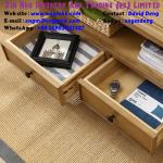 Solid wood coffee table Ash transparent paint living room coffee table furniture