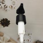 Matt Recyclable 28/410 Plastic Sanitizer Dispenser Pump For Shampoo Hair Oil