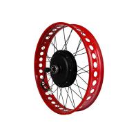 Buy cheap Red Color Electric Bike Conversion Kit With Throttle / Brake Lever / Winding product