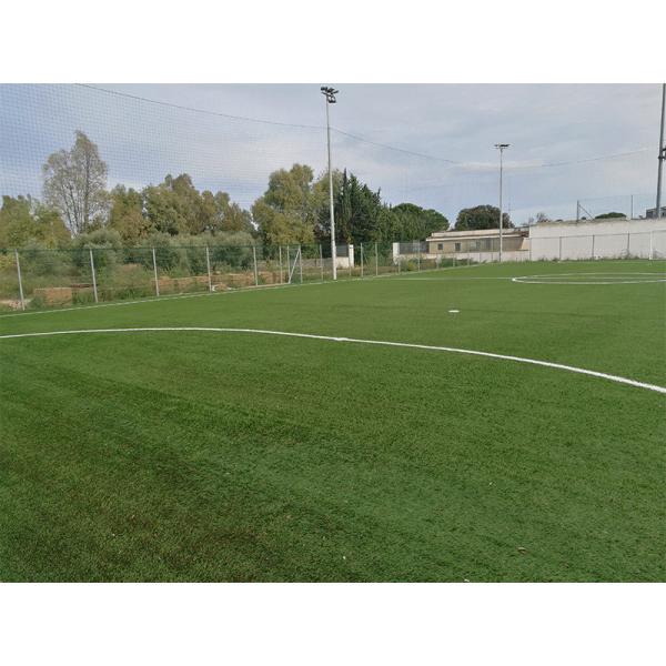 Buy cheap Eco Friendly Outdoor Fake Grass With Drainage Holes PP+Net Backing 200/M Stitches from wholesalers