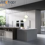 Modern Stylish Plywood Kitchen Cabinet In Italian Design Veneer And Lacquer