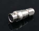 Hirose HR10A-7P-4S Metal Plug Circular Connector Brass Nickel Plating 4 Pin