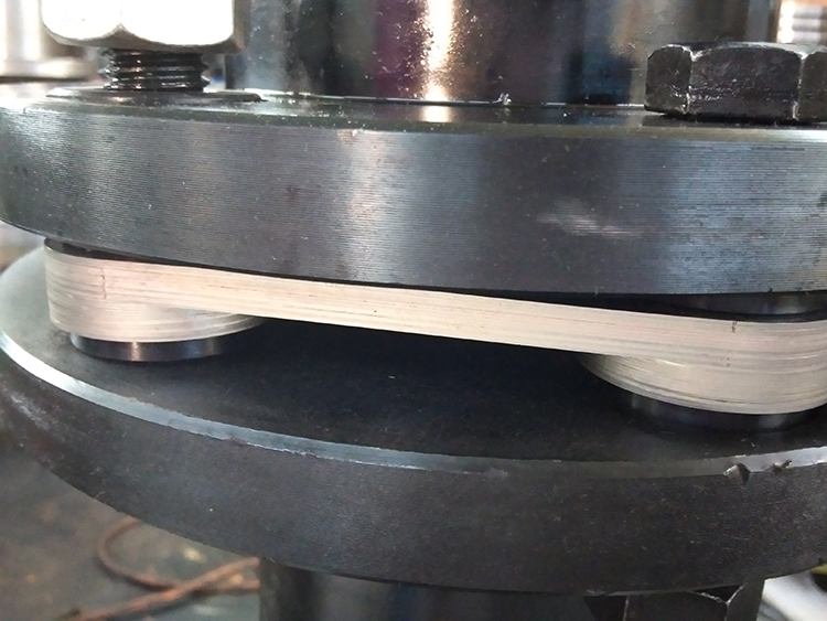 Customized Steel Keyway Shaft Coupling / Flexible Disc Type Coupling