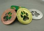 Race Ribbon Medals Enamel Customizabled Sports Medals For Company