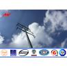 Buy cheap 43m 320kv NGCP Hot Dip Galvanizing Steel Electrical Utility Poles For Bidder from wholesalers