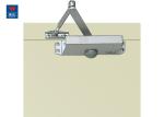 Fire Rated Glass Glazed Metal 90min Steel Fire Exit Doors