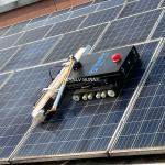 150 Meters Remote Crawler Type Cleaning Machine for Washing Photovoltaic Farms