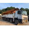 Buy cheap Used Truck Pump for Construction Machinery Zoomlion 56m Used Concrete Pump Orange from wholesalers