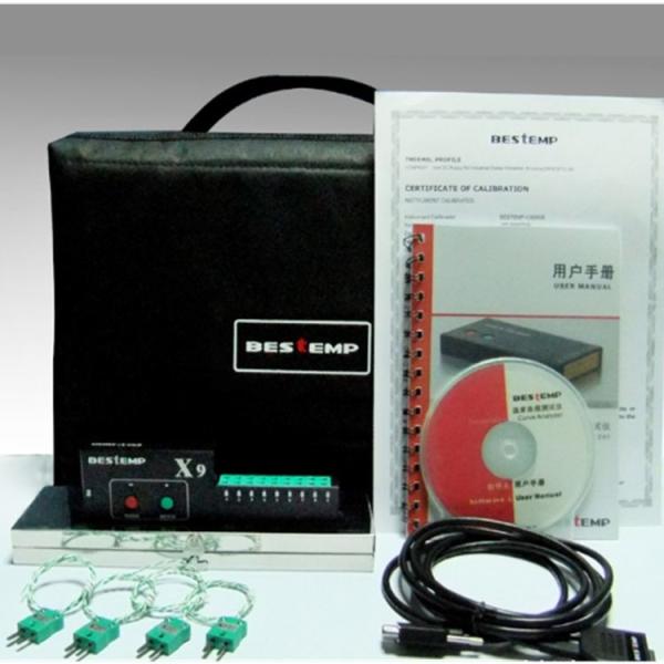 Buy cheap Bestemp Thermocouple SMT Thermal Profiler For Reflow Oven 6 Channels from wholesalers