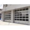 Buy cheap OEM Fully Transparent Industrial Sectional Door Auto PC Windows Aluminum Sectional Door from wholesalers