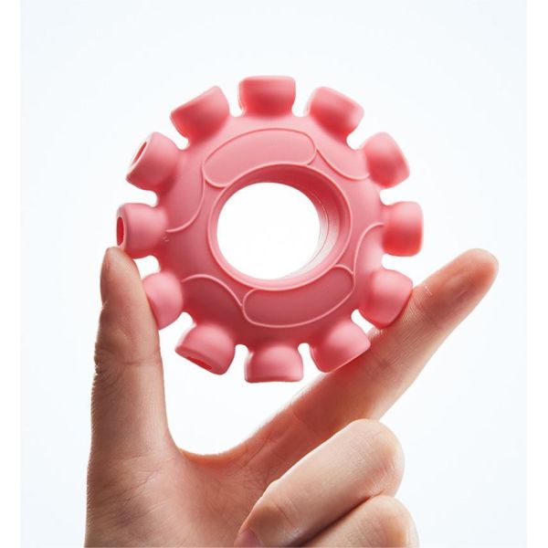 Silicone Grip Strength Trainer Suction Cup Hand Strengthener Grip Trainer For Rock Climbing Adjustable Finger Exerciser