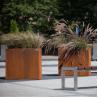 Buy cheap Metal Series Planter Weathering Steel Planter Box Corten Steel Planter Pot from wholesalers