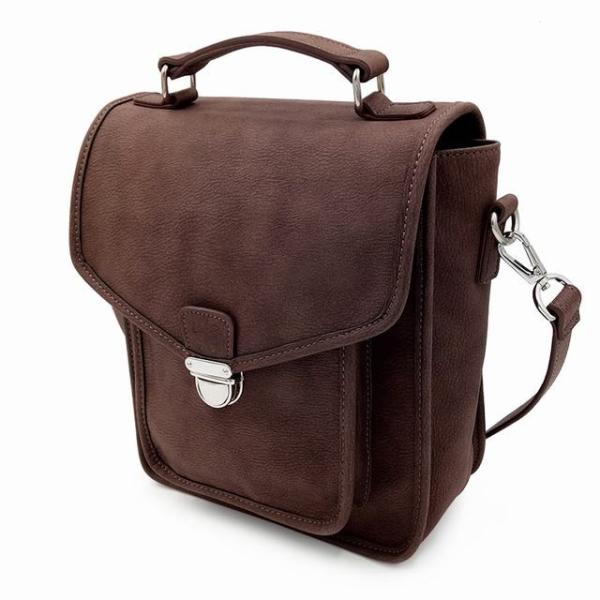 Fashion Brown Cokor Waterproof Hiking Backpack Flap Decoration And Multi -