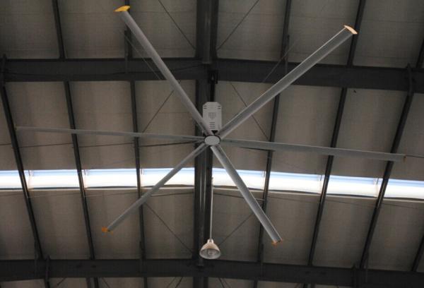 Buy cheap HVLS Energy Saving Large Industrial Ceiling Fan , 24 inch Workshop Ceiling Fans from wholesalers