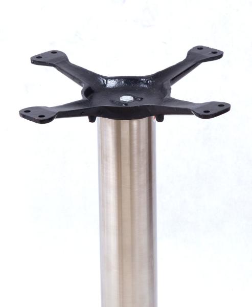 Buy cheap Commercial Stainless Steel Table Legs Chrome Dining Table Base Outdoor Bistro Table from wholesalers
