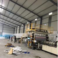 Buy cheap 400Kg/H PVC Marble Sheet Making Machine 80/156 PVC Sheet Production Line product