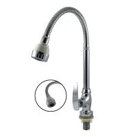 Buy cheap Modern Silver Black 304 Brass Flexible Pull Out Down Kitchen Mixer Tap Sink product
