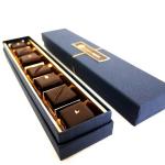 Biodegradable C1S Board Flocking Chocolate Packaging Box