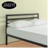 Buy cheap Adults Metal Pipe Bed , Round Tube Iron Pipe Bed Frame For School Dormitory from wholesalers