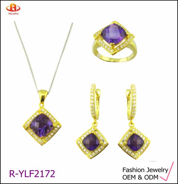 Buy cheap 925 Sterling Silver Jewelry Set With AAA CZ Stones Lobster Clasp Closure Customized Logo from wholesalers