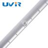 Buy cheap Quartz tube IR Halogen Lamps , 400V 2500W Infrared Heating Element Tube from wholesalers