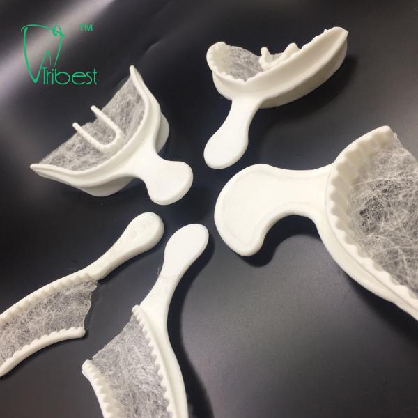 Buy cheap FDA Disposable Dental Impression Trays Non Woven Gauze Plastic Mesh from wholesalers